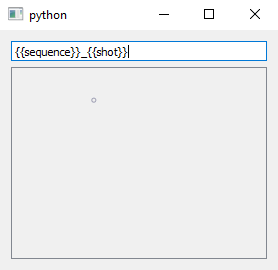 Unlinked Input Qt Widget